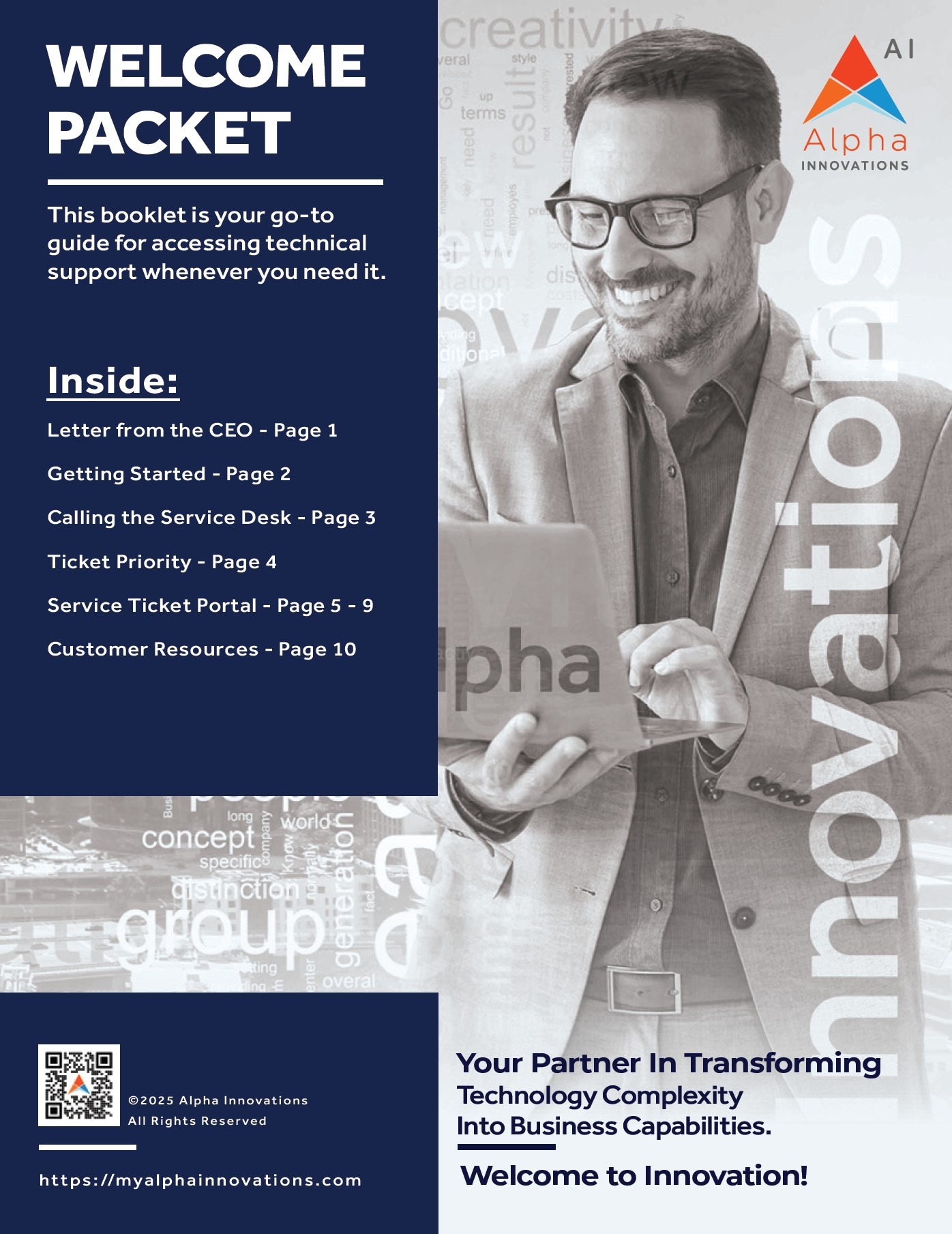 Alpha Innovations|SERVICE DESK